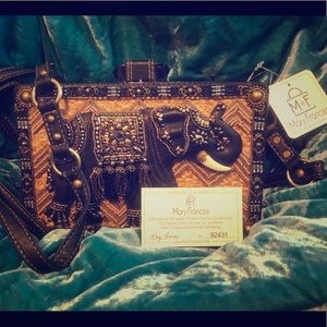 Mary Frances “Elephant Temple” Handbag